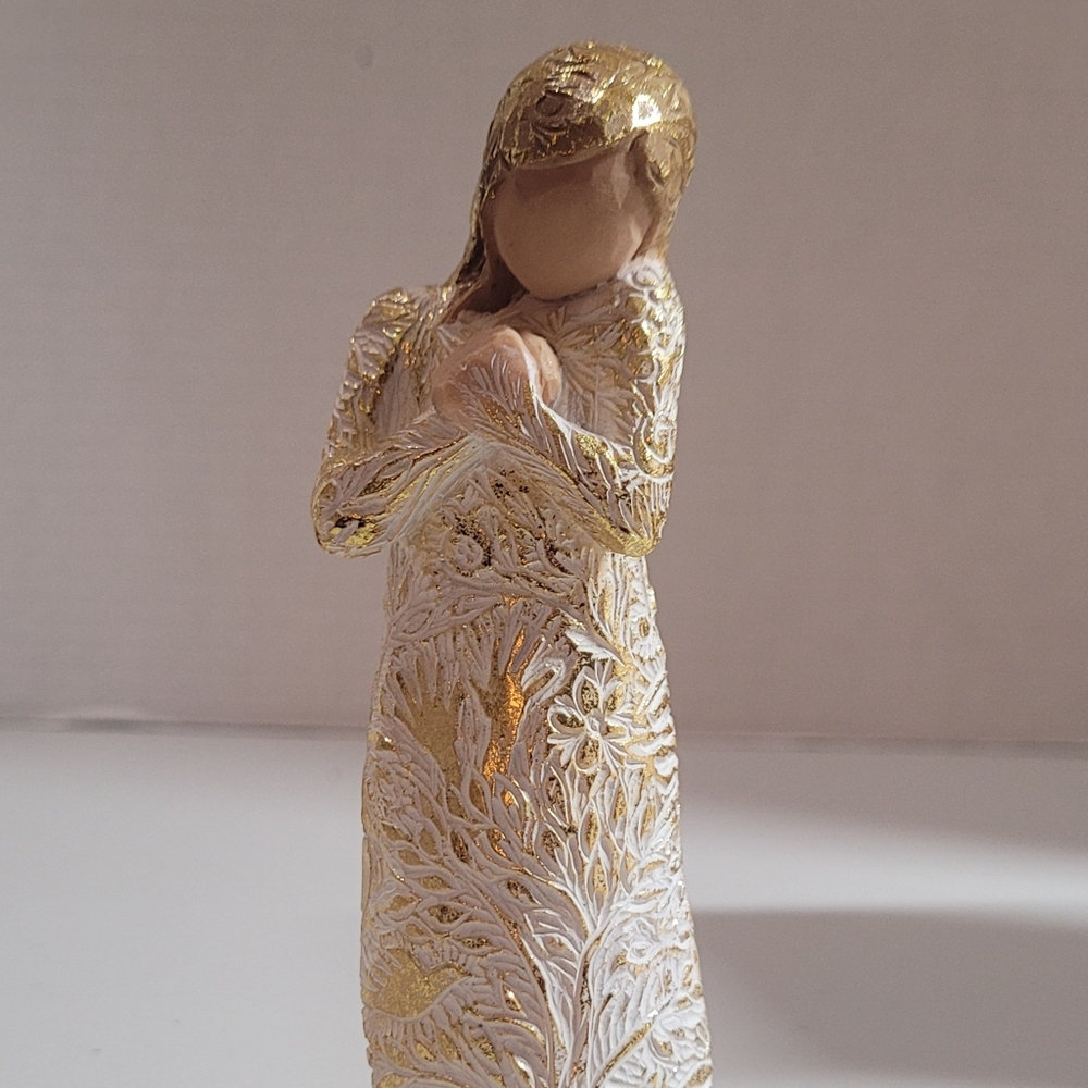 Figurine TAPESTRY Willow Tree by Susan Lordi 2015 W/Box Carved Healing Memories